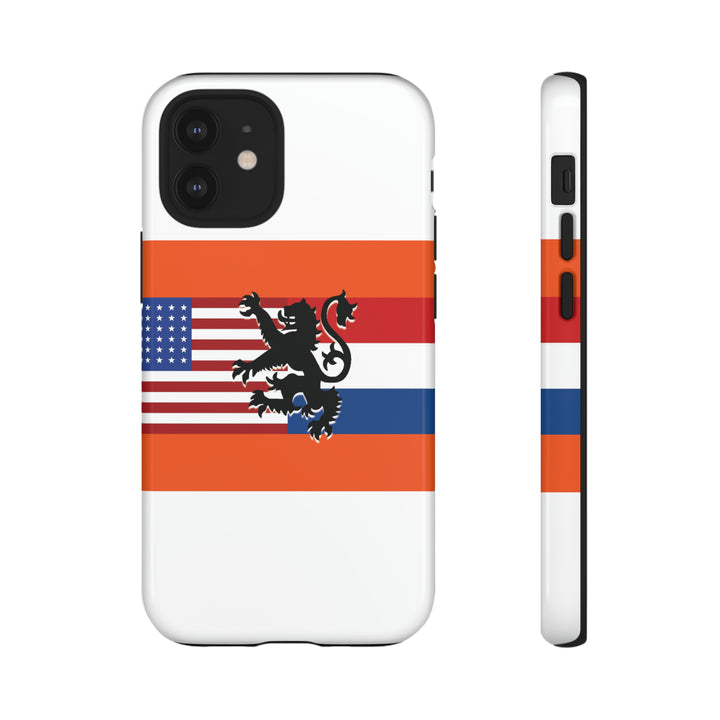 Cute IPhone Case | iPhone 15 Case | iPhone 15 Pro Max Case, Iphone 14 Case, Iphone 14 Pro Max Case IPhone Case for Art Lovers, Dutch US Flag - Studio40ParkLane