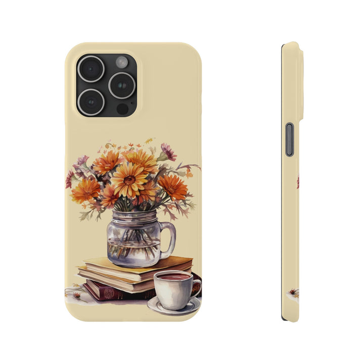 Slim Fall Autumn Leaves Cute Phone Cases for Iphone 16 | iPhone 15 Case | iPhone 15 Pro Max Case, Iphone 14, Iphone 14 Pro Max, Iphone 13, Slim Mom Dad Gift - Studio40ParkLane