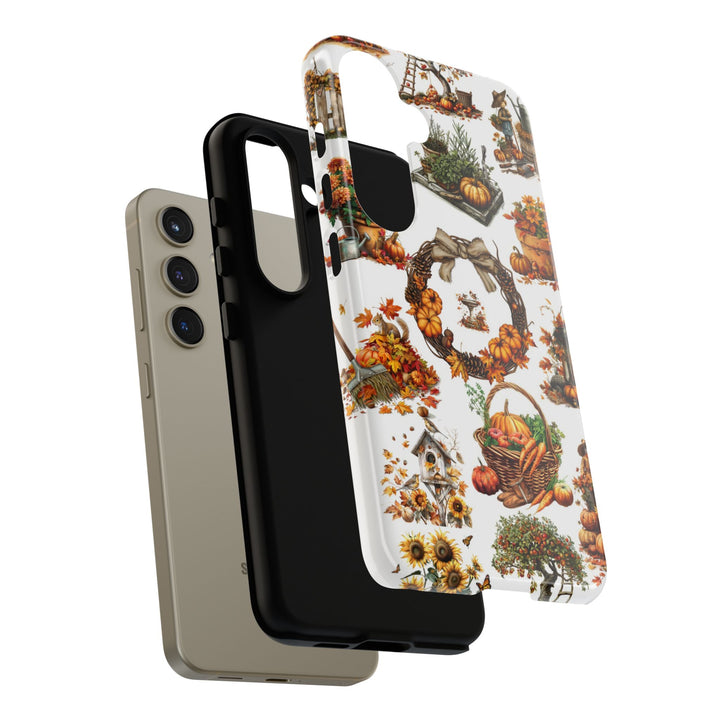 Impact Resistant, Fall Leaves Collage, Cute Phone Cases for Samsung S24, S23, S22, S21, IPhone 15 pro Iphone 14 pro Iphone 13 IPhone 12 Iphone 11 - Studio40ParkLane