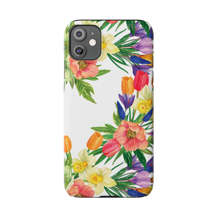 Slim Spring Flowers Gift for Her Cute Phone Cases for Iphone 16 Pro Max | iPhone 15 Case | iPhone 15 Pro Max Case, Iphone 14, 13, 12, 11, 10, 8, 7 - Studio40ParkLane