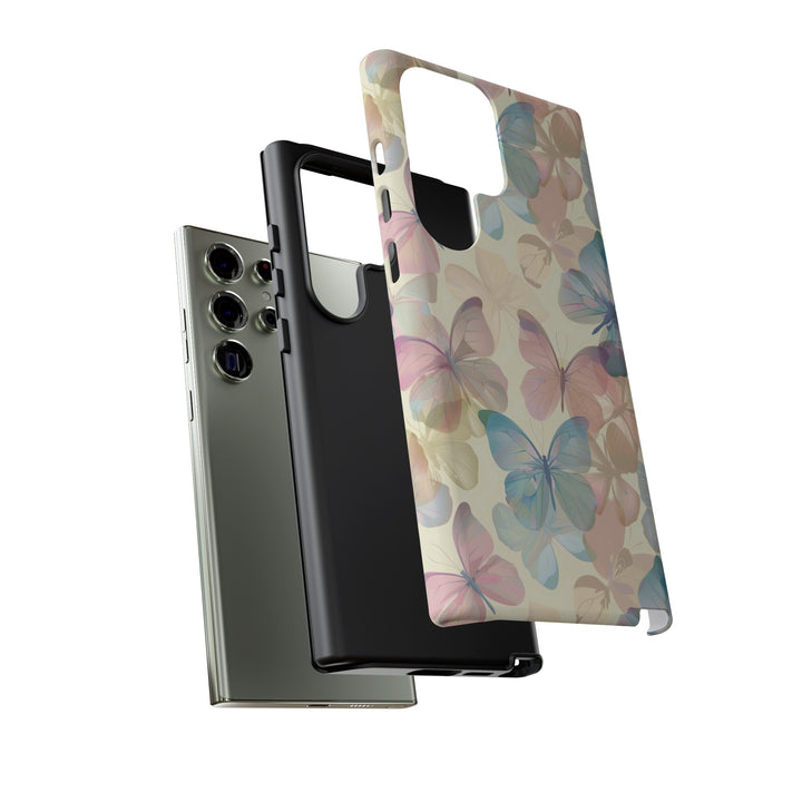 Cute Samsung Case | Cool Iphone Case | Summer Pastel Butterflies, Samsung S24, S23, S22, S21, IPhone 15 Case | Iphone 14 Case, Iphone 13 Case - Studio40ParkLane