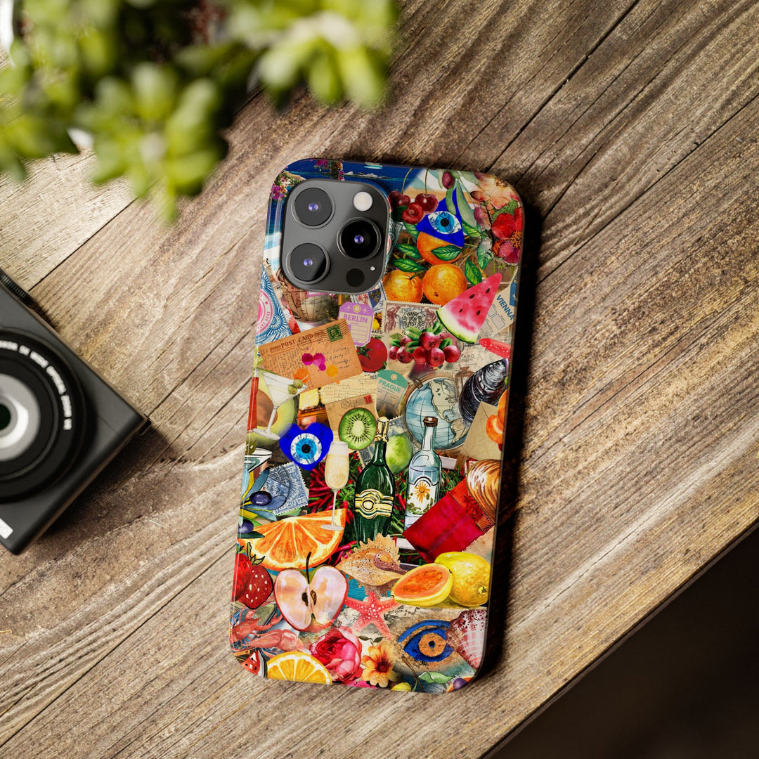Slim Fall Coquette Collage Cute Phone Cases for Iphone 16 | iPhone 15 Case | iPhone 15 Pro Max Case, Iphone 14, Iphone 14 Pro Max, Iphone 13, Slim - Studio40ParkLane