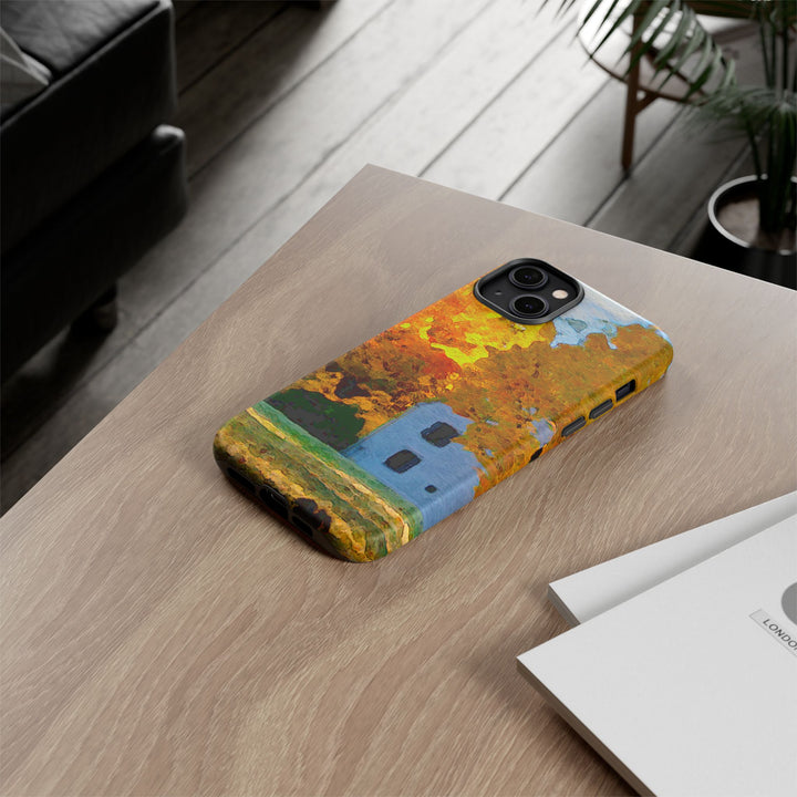 Impact Resistant, Fall Leaves Watercolor, Cute Phone Cases for Samsung S24, S23, S22, S21, IPhone 15 pro Iphone 14 pro Iphone 13 IPhone 12 Iphone 11 - Studio40ParkLane