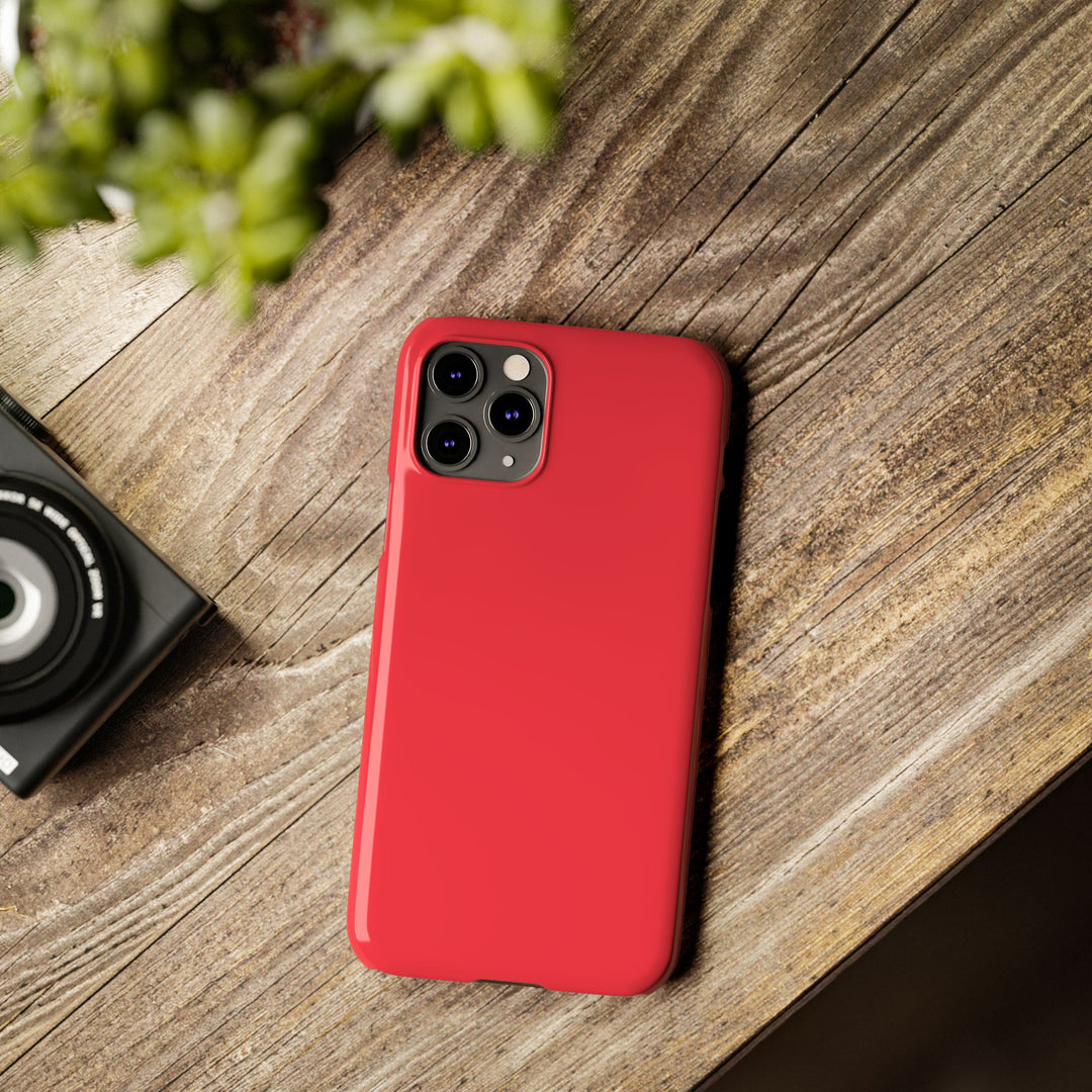 Slim Red Rouge Gift for Her Aesthetic Cute Phone Case for Iphone 16 - | iPhone 15 Pro Max Case | iPhone 14 Case 13 12 11 10 9 8 7 - Studio40ParkLane