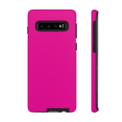 Cute Fun Cool Bright Pink Phone Case for, Samsung Galaxy S24, S23, S22, S21, IPhone 16 Case | Iphone 15, Iphone 14, IPhone 13 Case