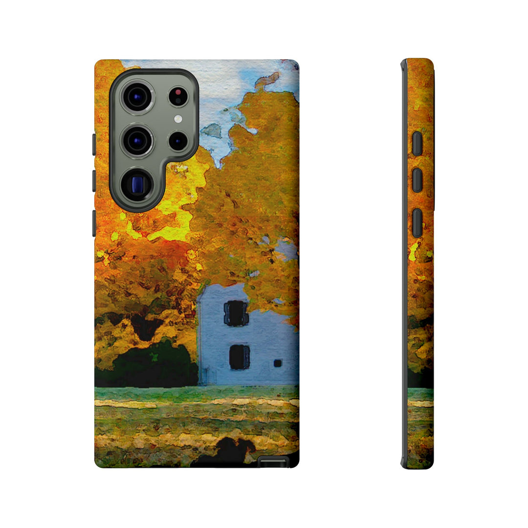 Cute Samsung Phone Case | Aesthetic Samsung Phone Case | Galaxy S23, S22, S21, S20 | New England Fall, Protective Phone Case - Studio40ParkLane