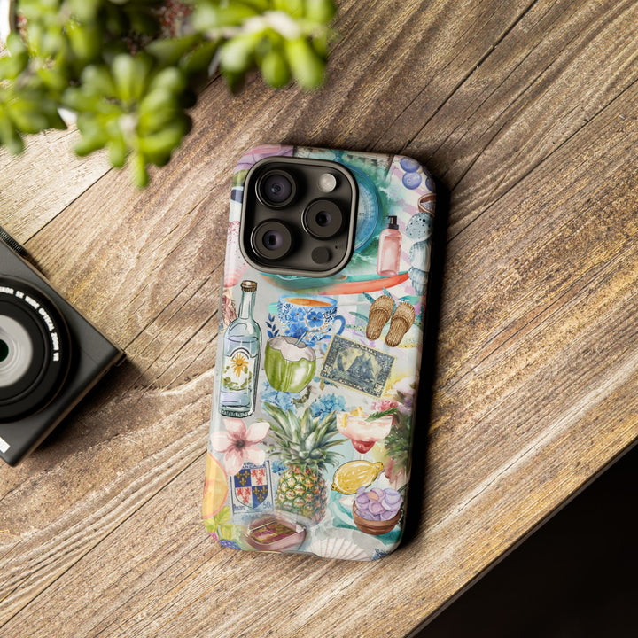 Impact Resistant, Travel Coquette Collage, Cute Phone Cases for Samsung S24, S23, S22, S21, IPhone 15 pro Iphone 14 pro Iphone 13 IPhone 12 Iphone 11 - Studio40ParkLane