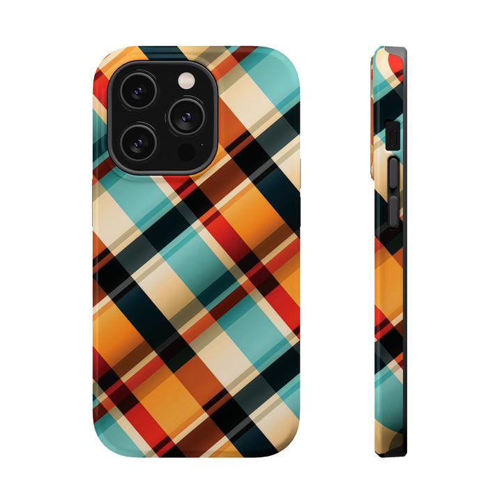 Checkered Plaid Magsafe Gift for Her Cute Phone Case for Iphone, | iPhone 16 | iPhone 15 Pro Max, Iphone 14 Pro Max, 13 12 11 10 9 8 7 - Studio40ParkLane