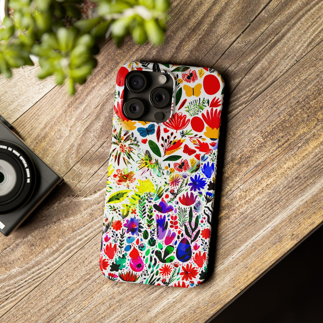 Slim Cute Phone Cases for Iphone | iPhone 15 Case | iPhone 15 Pro Max Case, Iphone 14, Iphone 14 Pro Max, Iphone 13, Flowers 4 Seasons - Studio40ParkLane