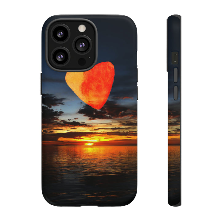 Cute IPhone Case | Rising Heart Love Sunset, iPhone 15 Case | iPhone 15 Pro Case, Iphone 14 Case, Iphone 14 Pro Max Case - Studio40ParkLane