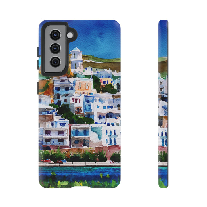 Impact Resistant, Greece House, Cute Phone Cases for Samsung S24, S23, S22, S21, IPhone 15 pro Iphone 14 pro Iphone 13 IPhone 12 Iphone 11 - Studio40ParkLane