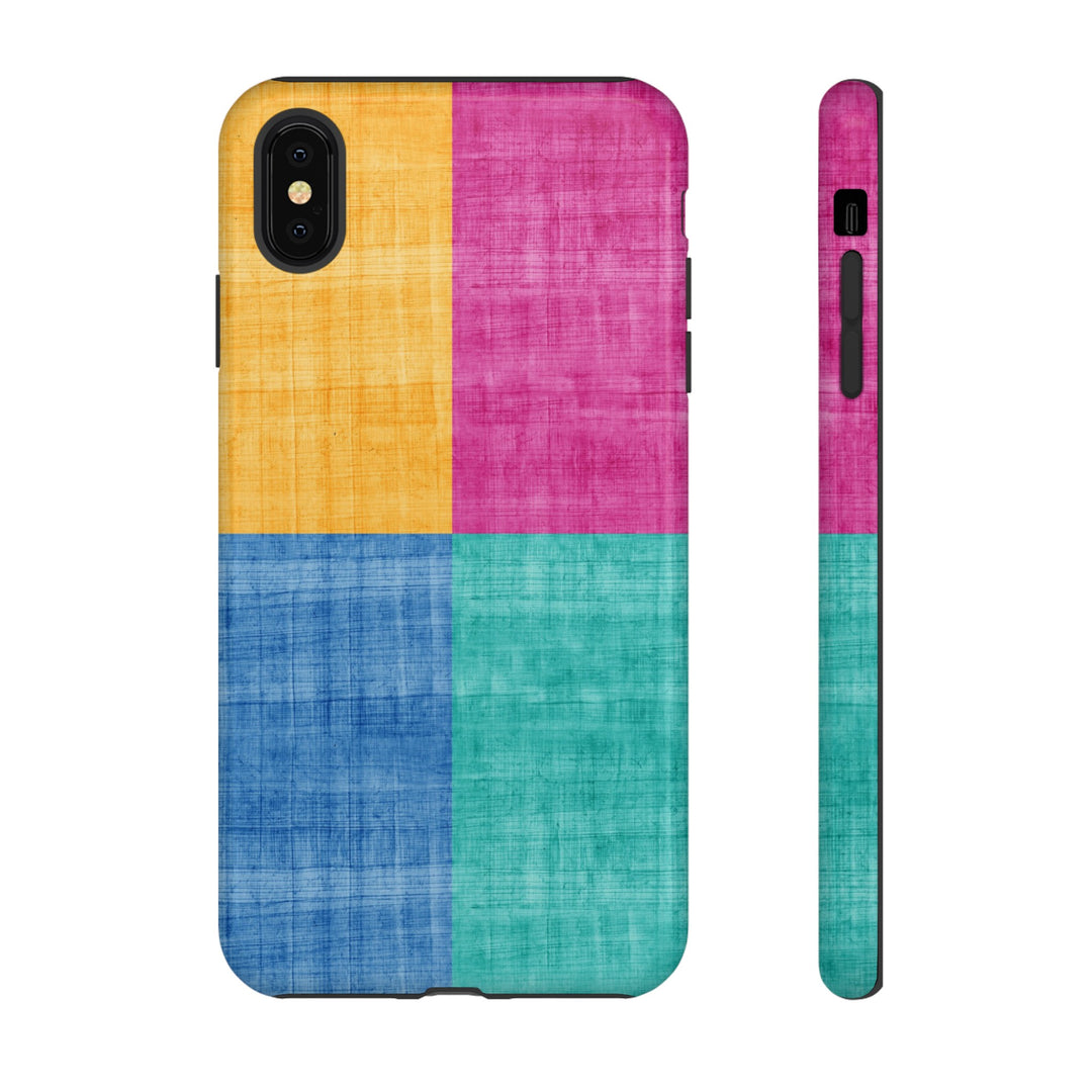 Impact Resistant, Colored Shapes, Cute Phone Cases for Samsung S24, S23, S22, S21, IPhone 15 pro Iphone 14 pro Iphone 13 IPhone 12 Iphone 11 - Studio40ParkLane