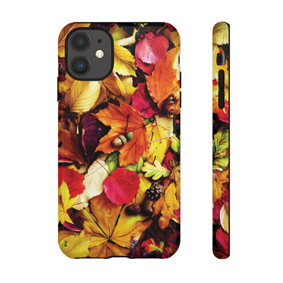 Aesthetic Tough Fall Leaves Foliage Premium Phone Case - For iPhone 17 Pro Max iPhone 16 Pro iPhone 15 Iphone 14 Plus 13 Pro 12 11 10 XR - Studio40ParkLane