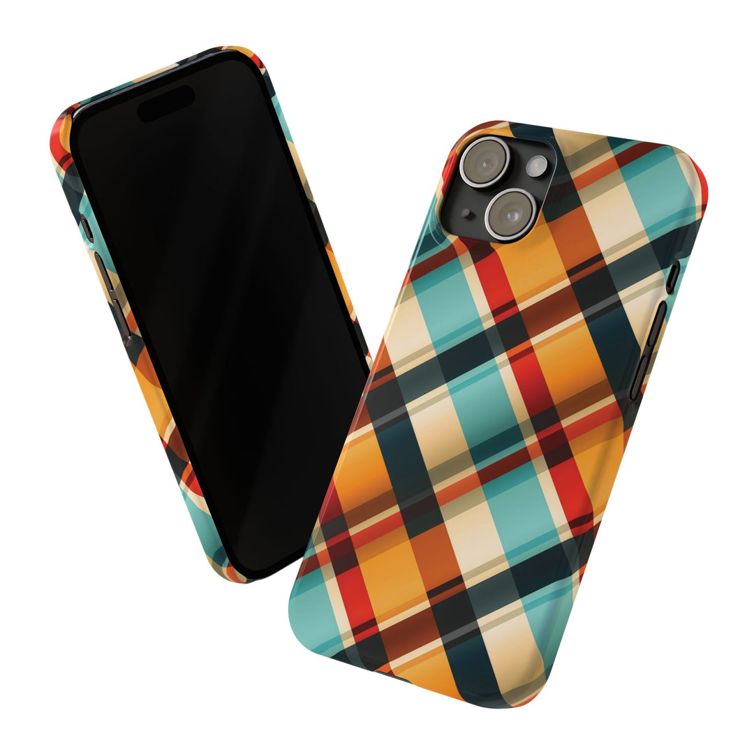 Slim Checkered Plaid Gift for Her Cute Phone Cases for Iphone 16 Pro Max | iPhone 15 Case | iPhone 15 Pro Max Case, Iphone 14, 13, 12, 11, 10, 8, 7 - Studio40ParkLane