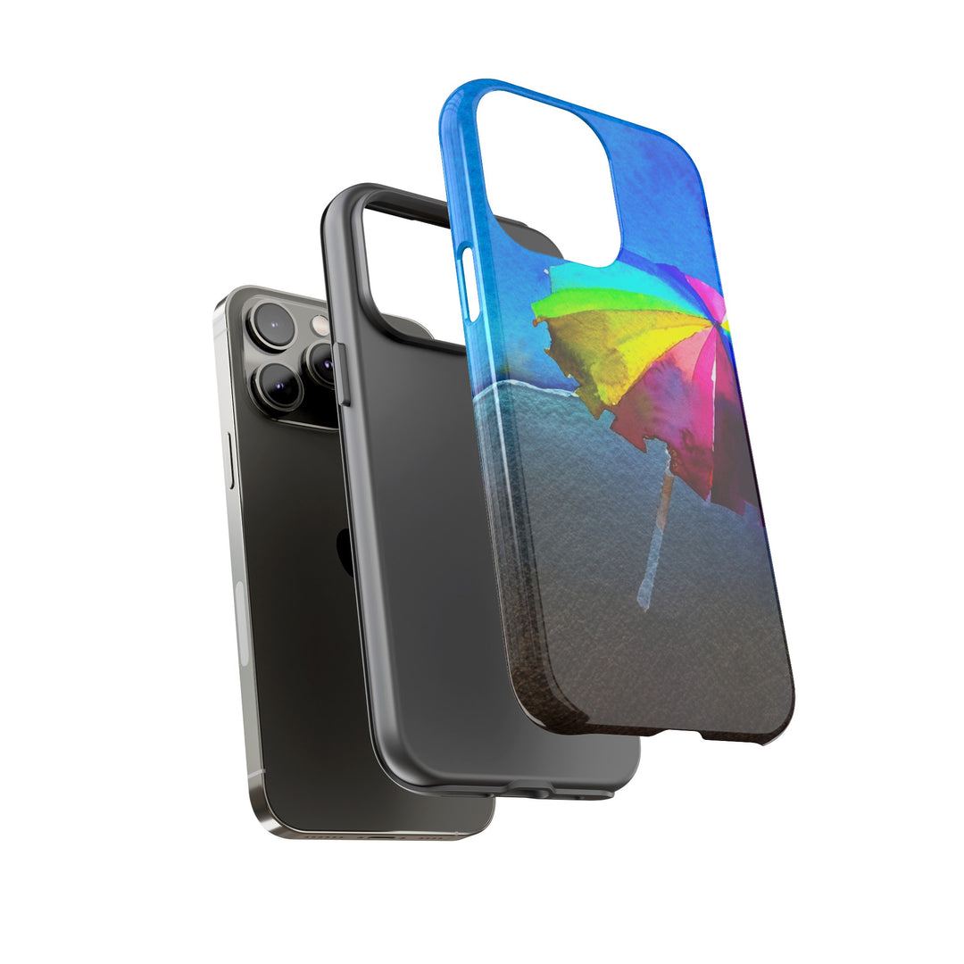 Cute Samsung Case | Cool Iphone Case | Summer Colorful Beach Parasol, Samsung S24, S23, S22, S21, IPhone 15 Case | Iphone 14 Case, Iphone 13 Case - Studio40ParkLane