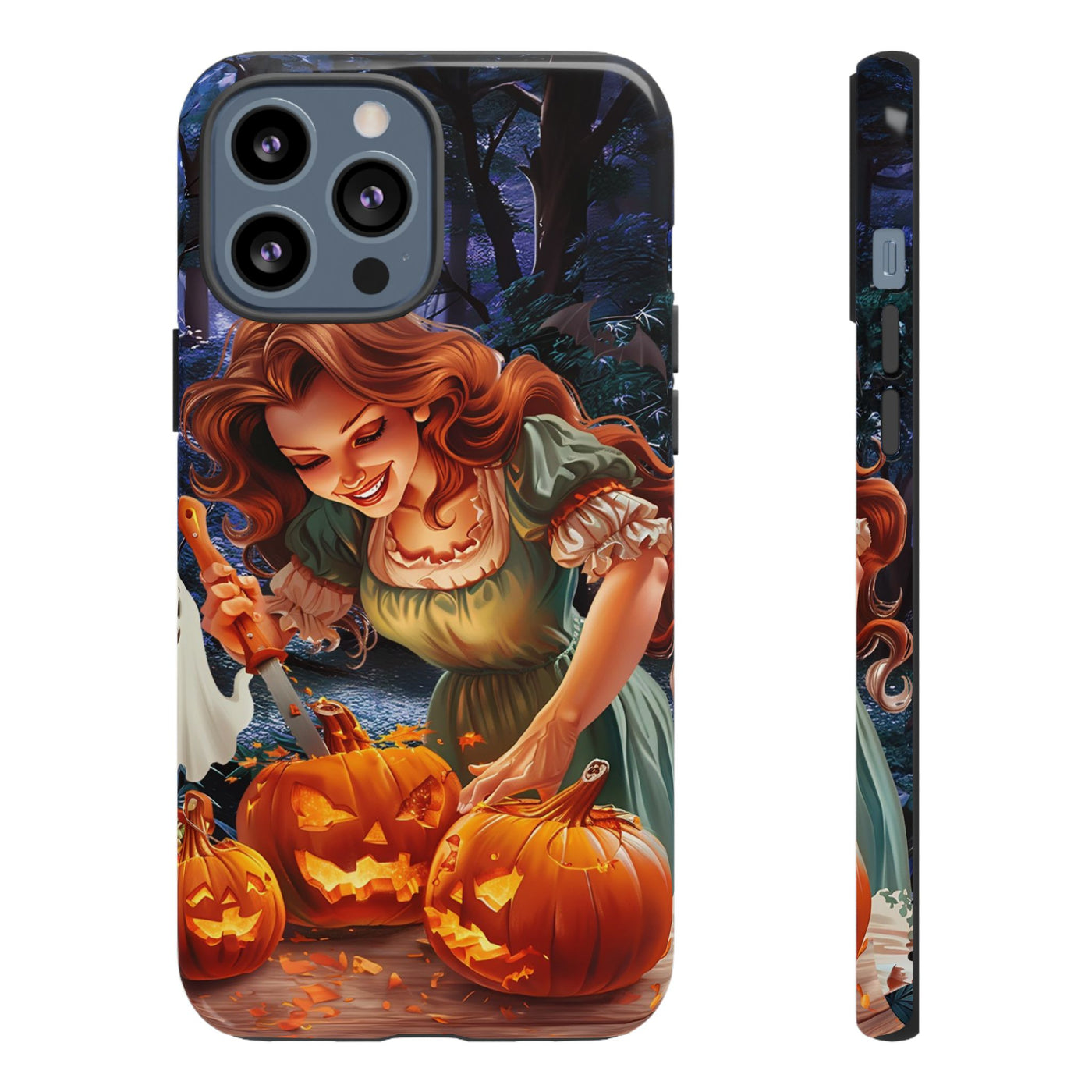 Autumn Fall Pumpkin Fairy Gift for Her Cute Phone Case for, Samsung Galaxy S24, S23, S22, S21, IPhone 16 Case | Iphone 15, Iphone 14, IPhone 13 Case