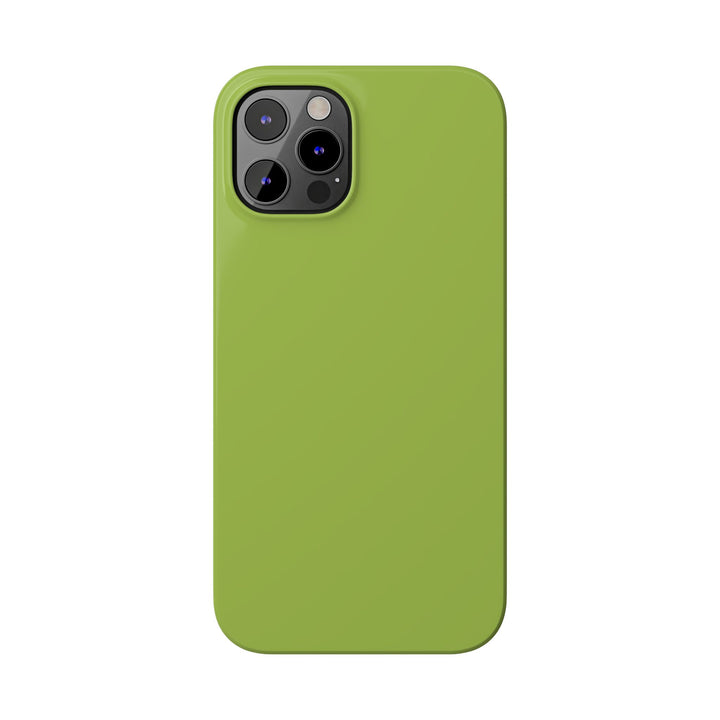 Slim Chartreuse Green Gift for Her Aesthetic Cute Phone Case for Iphone 16 - | iPhone 15 Pro Max Case | iPhone 14 Case 13 12 11 10 9 8 7 - Studio40ParkLane