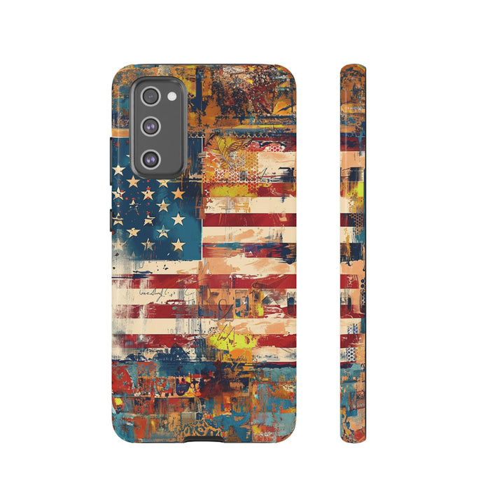 Impact Resistant, American Flag, Cute Phone Cases for Samsung S24, S23, S22, S21, IPhone 15 pro Iphone 14 pro Iphone 13 IPhone 12 Iphone 11 - Studio40ParkLane