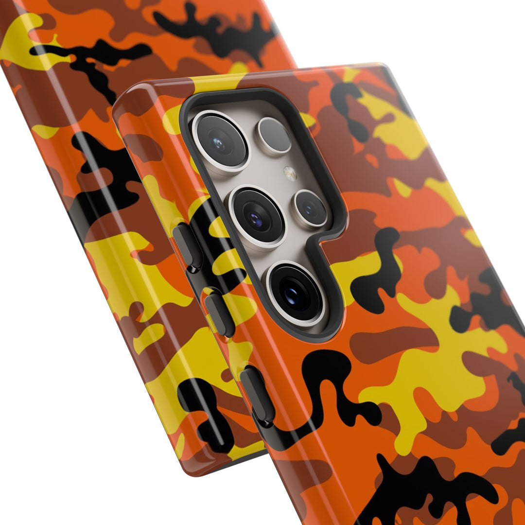 Impact Resistant, Fall camo Camouflage, Cute Phone Cases for Samsung S24, S23, S22, S21, IPhone 15 pro Iphone 14 pro Iphone 13 IPhone 12 Iphone 11 - Studio40ParkLane