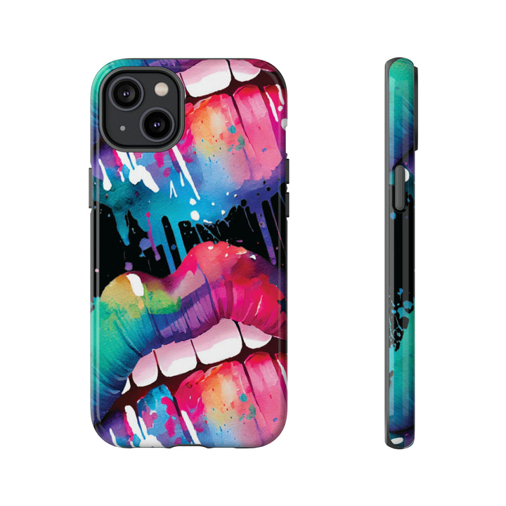 Cute IPhone Case | iPhone 15 Case | iPhone 15 Pro Max Case, Iphone 14 Case, Iphone 14 Pro Max Case IPhone Case for Art Lovers, Lips Smile - Studio40ParkLane