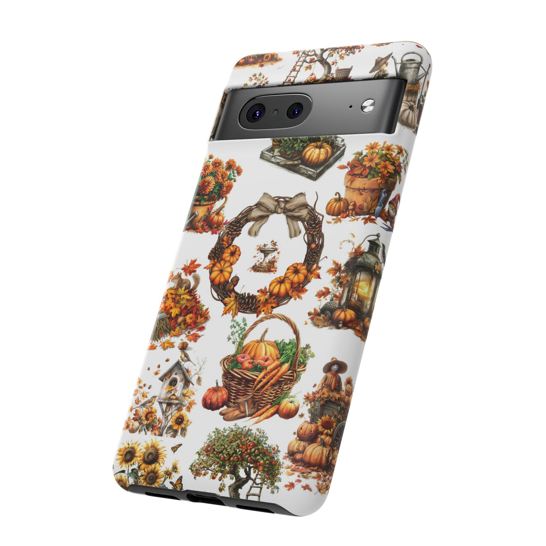 Impact Resistant, Fall Leaves Collage, Cute Phone Cases for Samsung S24, S23, S22, S21, IPhone 15 pro Iphone 14 pro Iphone 13 IPhone 12 Iphone 11 - Studio40ParkLane