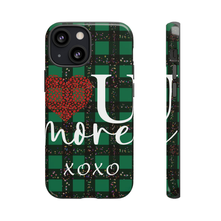 Cute IPhone Case | iPhone 15 Case | iPhone 15 Pro Max Case, Iphone 14 Case, Iphone 14 Pro Max Case IPhone Case for Art Lovers, Love You Green - Studio40ParkLane