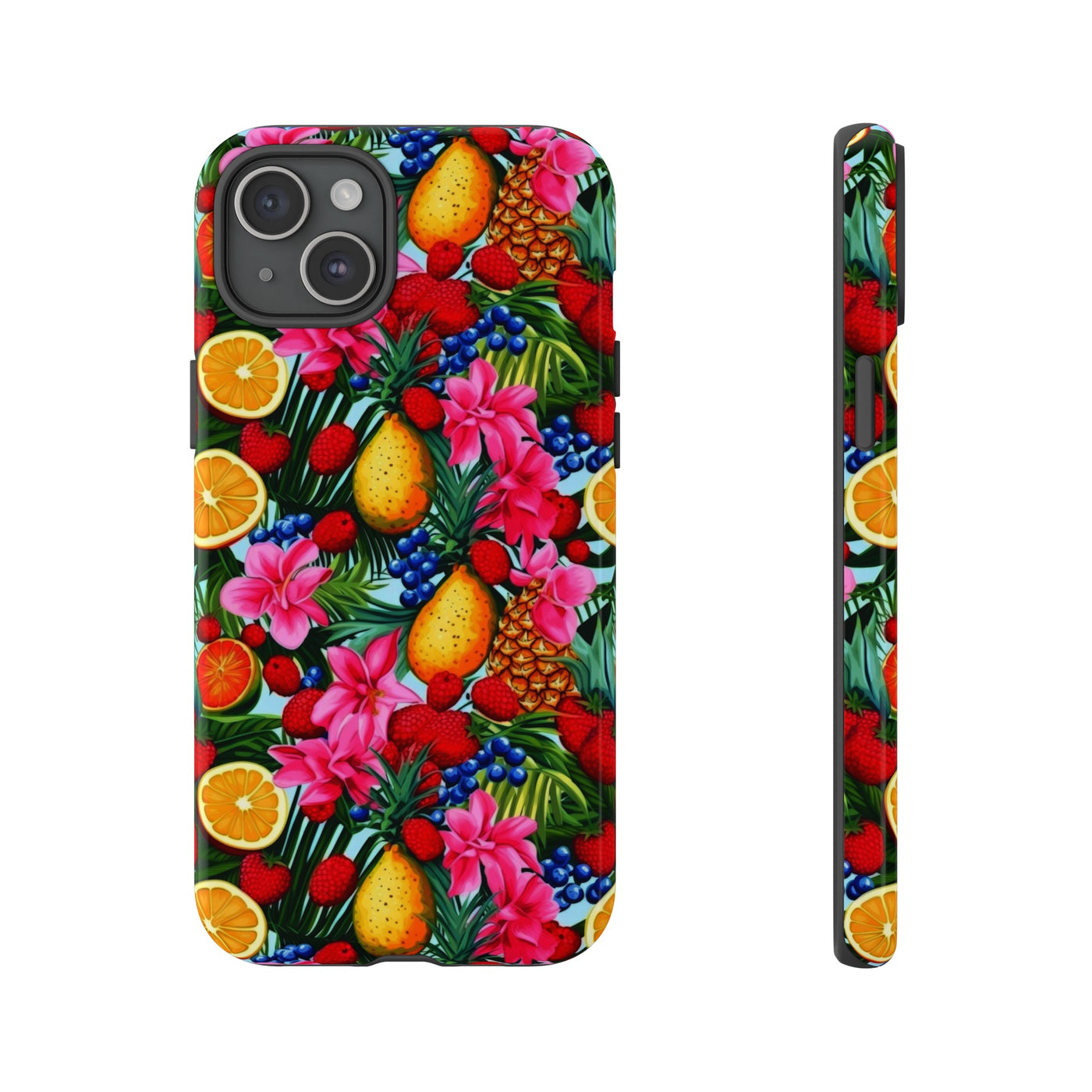 Cute Samsung Case | Cool Iphone Case | Summer Mixed Fruit, Samsung S24, S23, S22, S21, IPhone 15 Case | Iphone 14 Case, Iphone 13 Case