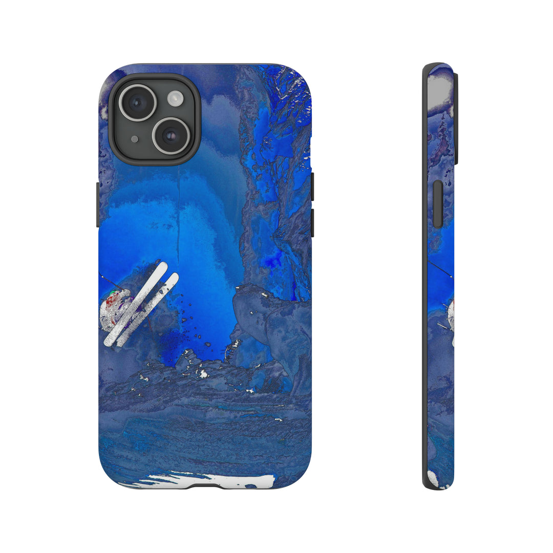 Cute IPhone Case | iPhone 15 Case | iPhone 15 Pro Max Case, Iphone 14 Case, Iphone 14 Pro Max Case IPhone Case for Art Lovers, Skiing Mountain - Studio40ParkLane
