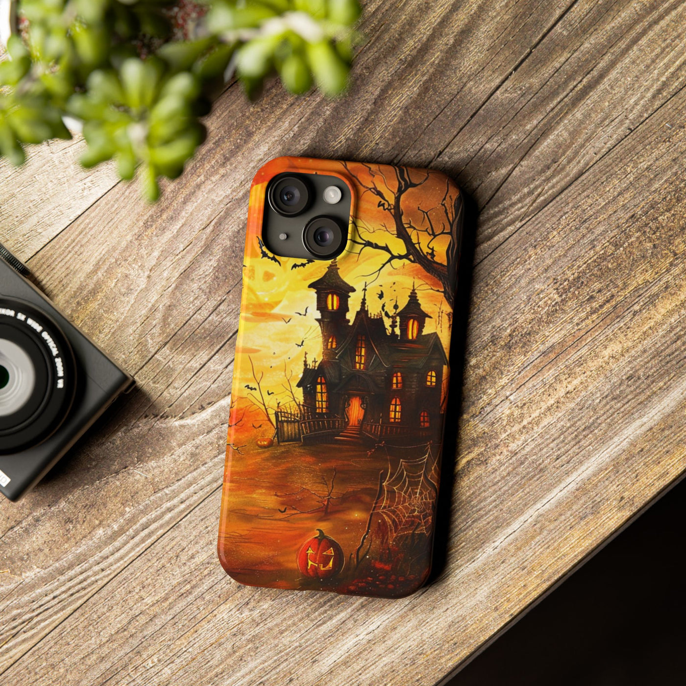 Slim Halloween Spooky Slim Cute Phone Cases for Iphone  | iPhone 15 Case | iPhone 15 Pro Max Case, Iphone 14, Iphone 14 Pro Max, Iphone 13