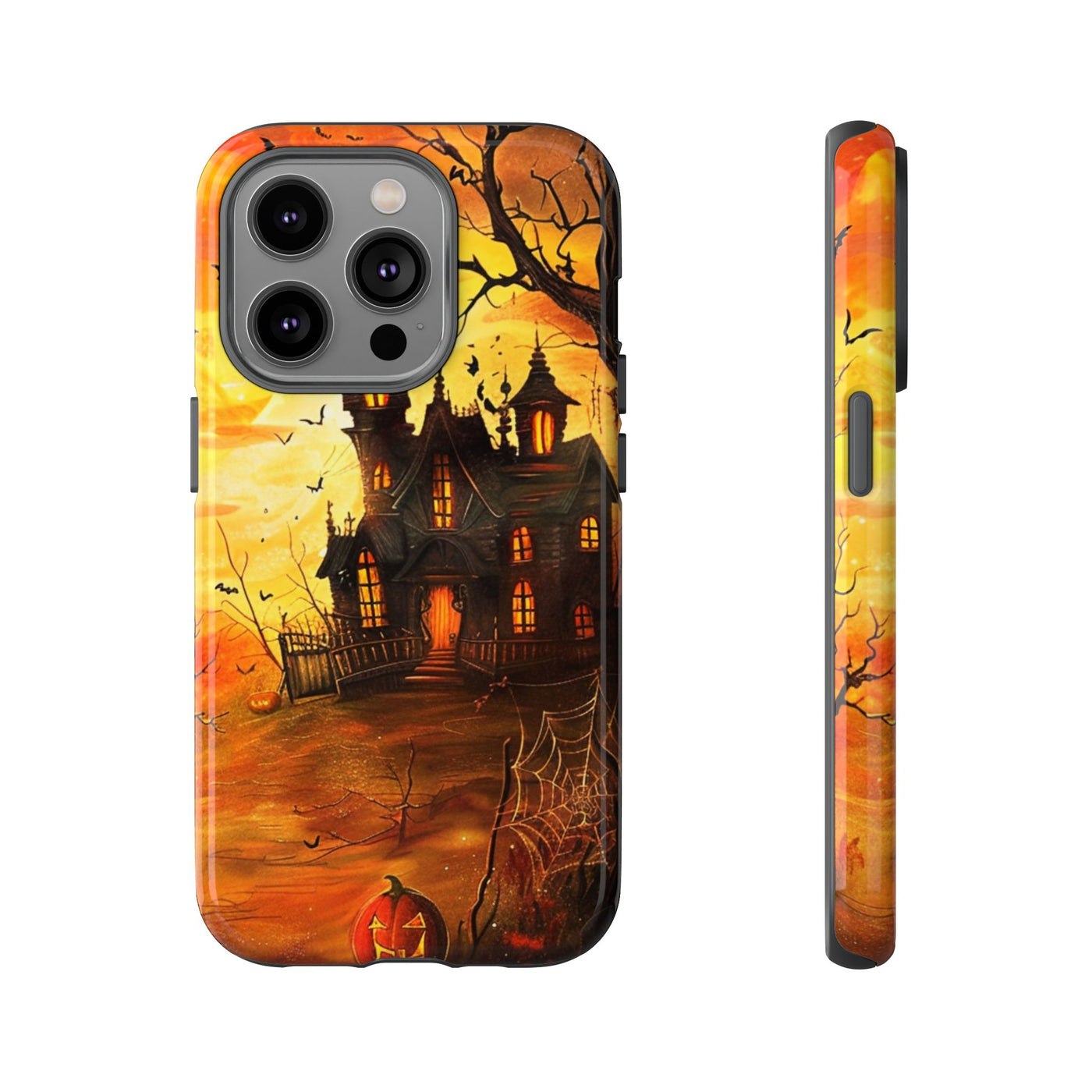 Halloween Spooky Impact Resistant, Cute Phone Cases for Samsung S24, S23, S22, S21, IPhone 15 pro Iphone 14 pro Iphone 13 IPhone 12 Iphone 11