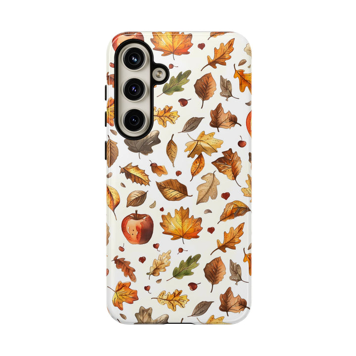 Autumn Fall Leaves Gift for Her Cute Phone Case for, Samsung Galaxy S24, S23, S22, S21, IPhone 16 Case | Iphone 15, Iphone 14, IPhone 13 Case - Studio40ParkLane