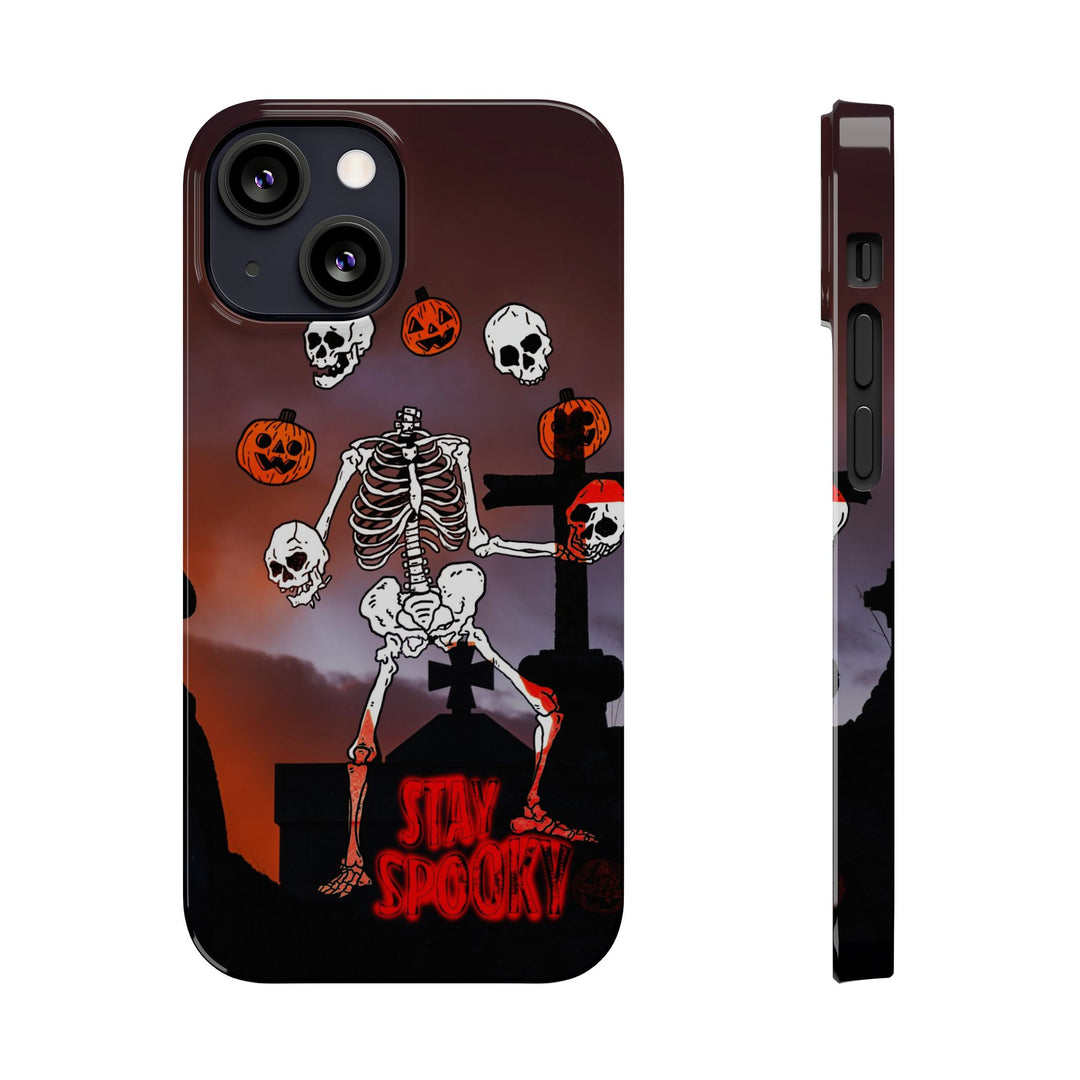 Slim Halloween Spooky Slim Cute Phone Cases for Iphone | iPhone 15 Case | iPhone 15 Pro Max Case, Iphone 14, Iphone 14 Pro Max, Iphone 13 - Studio40ParkLane
