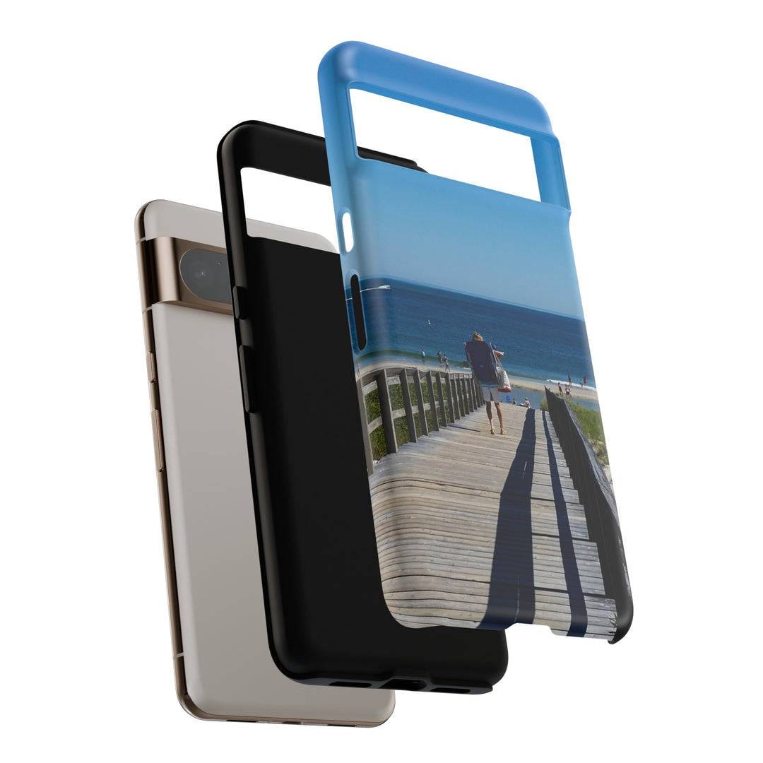 Cute Samsung Case | Cool Iphone Case | Summer Beach Walk, Samsung S24, S23, S22, S21, IPhone 15 Case | Iphone 14 Case, Iphone 13 Case - Studio40ParkLane