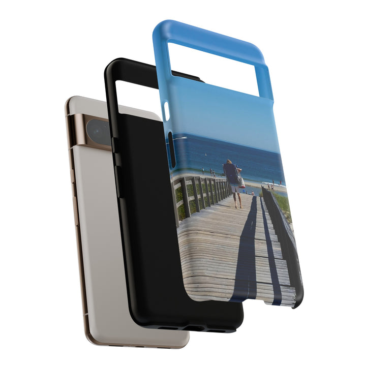 Cute Samsung Case | Cool Iphone Case | Summer Beach Walk, Samsung S24, S23, S22, S21, IPhone 15 Case | Iphone 14 Case, Iphone 13 Case - Studio40ParkLane
