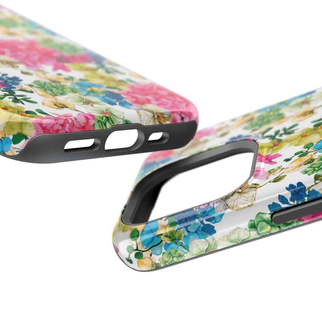 Spring Flowers Magsafe Cute Phone Case for Iphone Gift for Her, iPhone 16 Case iPhone 15 Pro Max Case, Iphone 14, Iphone 14 Pro Max, 13, 12 - Studio40ParkLane