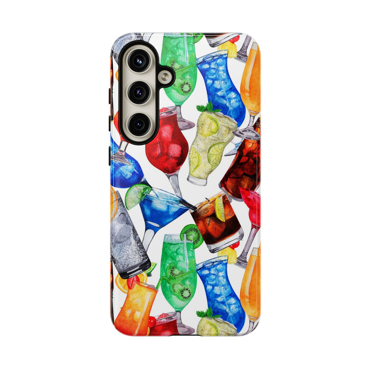 Cute Samsung Case | Cool Iphone Case | Summer Fruit Cocktail, Samsung S24, S23, S22, S21, IPhone 15 Case | Iphone 14 Case, Iphone 13 Case - Studio40ParkLane
