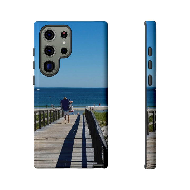 Cute Samsung Case | Cool Iphone Case | Summer Beach Walk, Samsung S24, S23, S22, S21, IPhone 15 Case | Iphone 14 Case, Iphone 13 Case - Studio40ParkLane