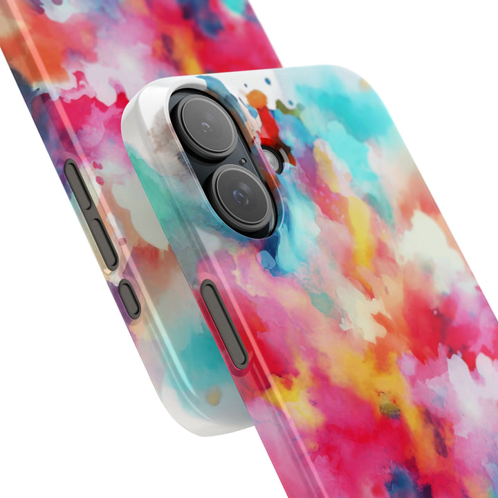 Slim Paint Splash Gift for Her Cute Phone Cases for Iphone 16 Pro Max | iPhone 15 Case | iPhone 15 Pro Max Case, Iphone 14, Iphone 14 Pro Max, Iphone 13 12 11 8 7 - Studio40ParkLane