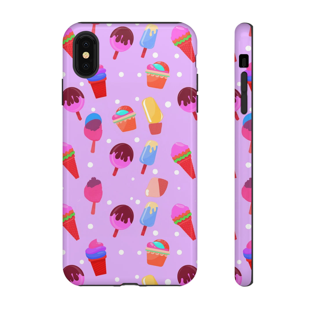 Cute Samsung Case | Cool Iphone Case | Summer Pink Ice - Cream, Samsung S24, S23, S22, S21, IPhone 15 Case | Iphone 14 Case, Iphone 13 Case - Studio40ParkLane