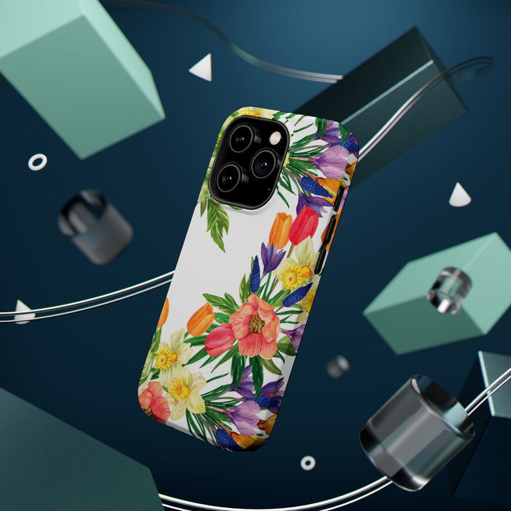 Spring Flowers Magsafe Cute Phone Case for Iphone Gift for Her, iPhone 16 Case iPhone 15 Pro Max Case, Iphone 14, Iphone 14 Pro Max, 13, 12 - Studio40ParkLane