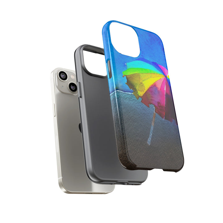 Cute Samsung Case | Cool Iphone Case | Summer Colorful Beach Parasol, Samsung S24, S23, S22, S21, IPhone 15 Case | Iphone 14 Case, Iphone 13 Case - Studio40ParkLane