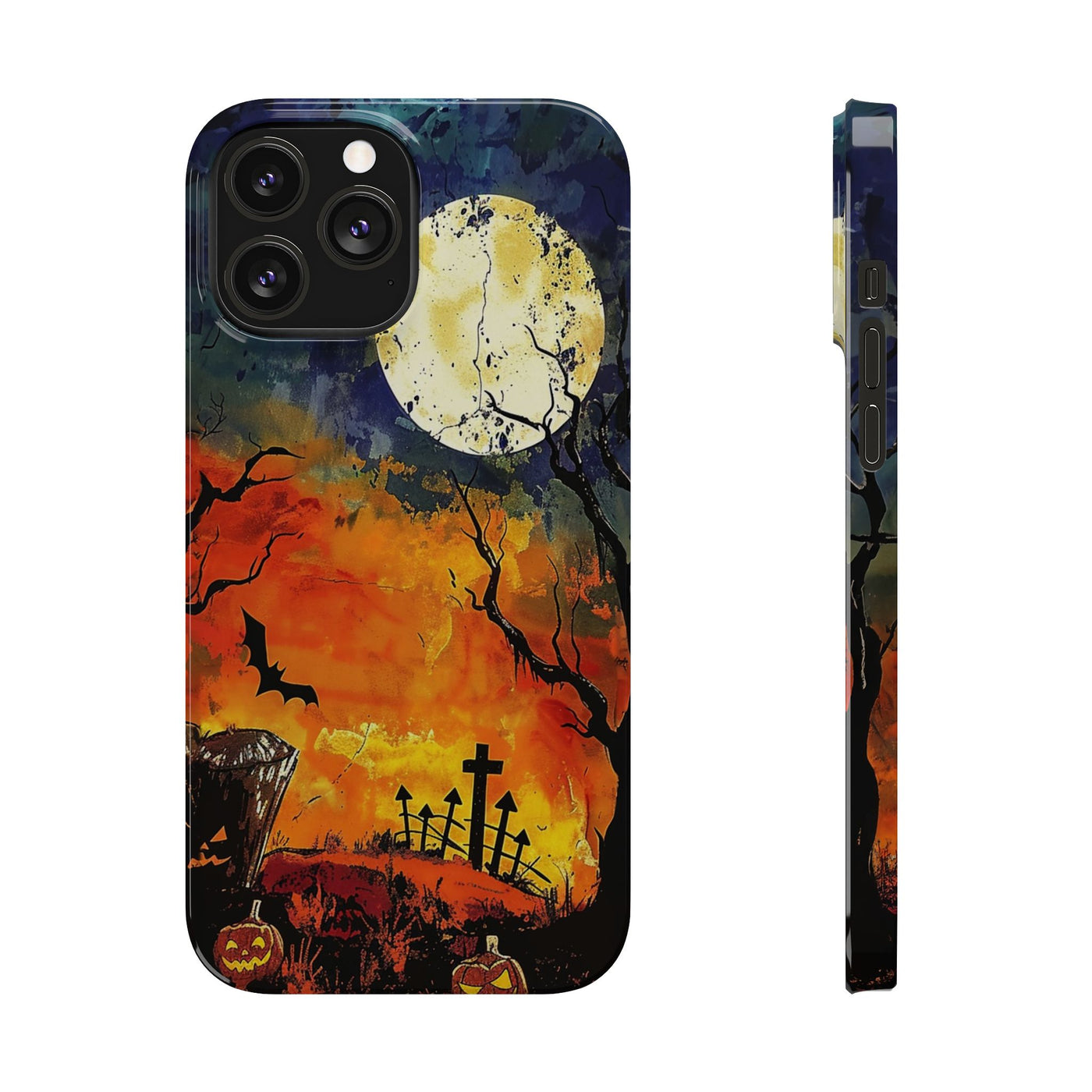 Slim Halloween Fall Gift Slim Cute Phone Cases for Iphone  | iPhone 15 Case | iPhone 15 Pro Max Case, Iphone 14, Iphone 14 Pro Max, Iphone 13