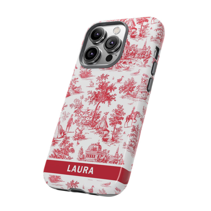 Premium Tough Personalized Initial Custom Gift Cute Phone Cases for Samsung Galaxy S24, S23, S22, S21 Plus, Ultra, Iphone 16, 15, 14 Pro Max - Studio40ParkLane