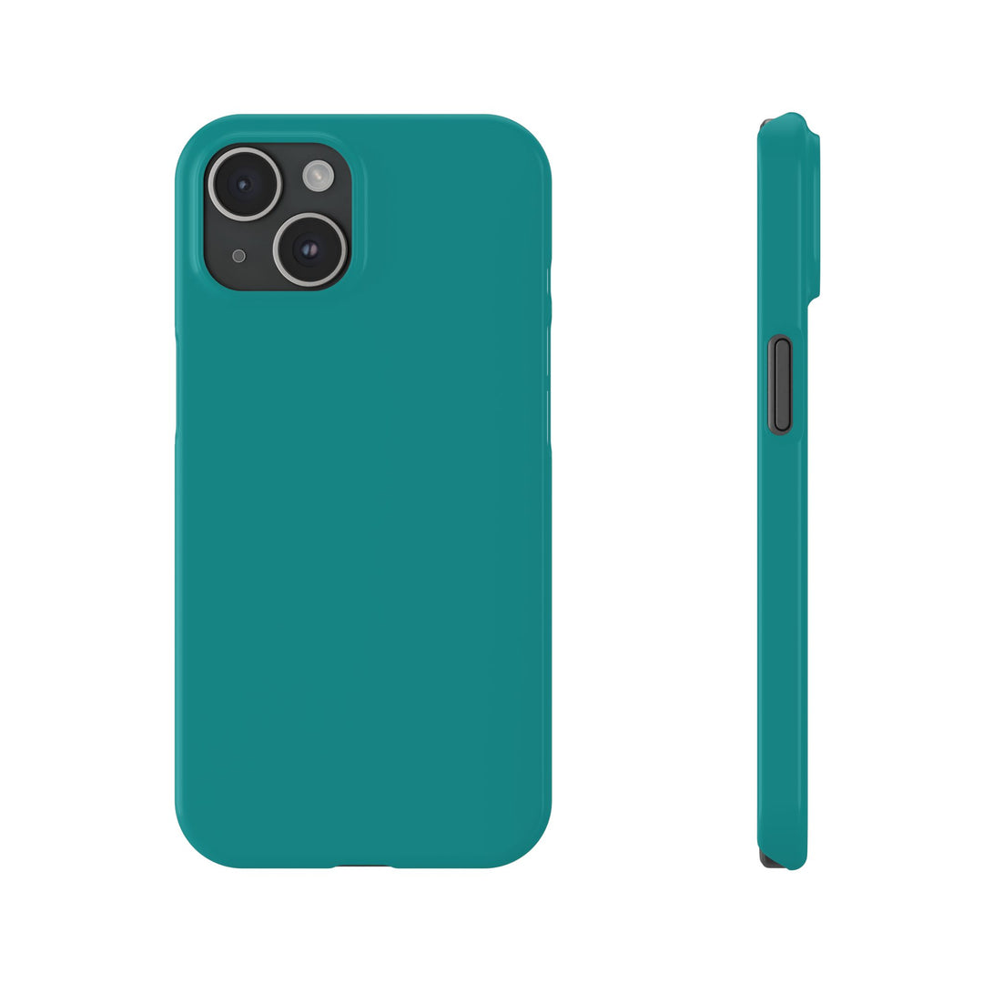 Slim Turquoise Blue Gift for Her Aesthetic Cute Phone Case for Iphone 16 - | iPhone 15 Pro Max Case | iPhone 14 Case 13 12 11 10 9 8 7 - Studio40ParkLane