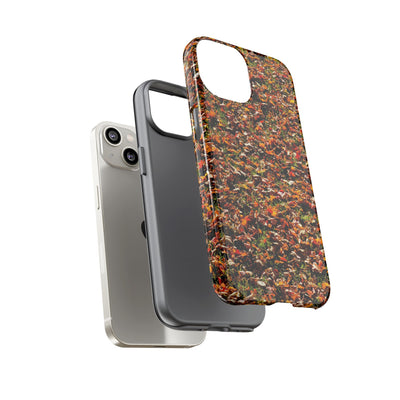 Impact Resistant, Fall Leaves Collage, Cute Phone Cases for Samsung S24, S23, S22, S21, IPhone 15 pro Iphone 14 pro Iphone 13 IPhone 12 Iphone 11