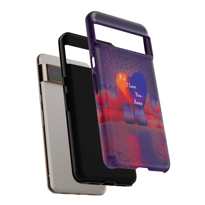 Cute Samsung Case | Cool Iphone Case | PS I love You - Heart, Samsung S24, S23, S22, S21, IPhone 15 Case | Iphone 14 Case, Iphone 13 Case - Studio40ParkLane