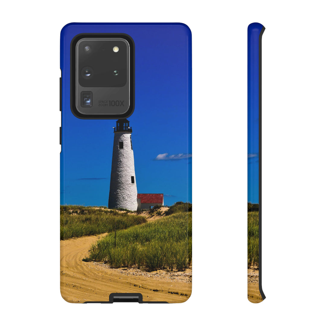 Cute Samsung Phone Case | Aesthetic Samsung Phone Case | Lighthouse Beach | Galaxy S23, S22, S21, S20 | Luxury Double Layer | Cool - Studio40ParkLane