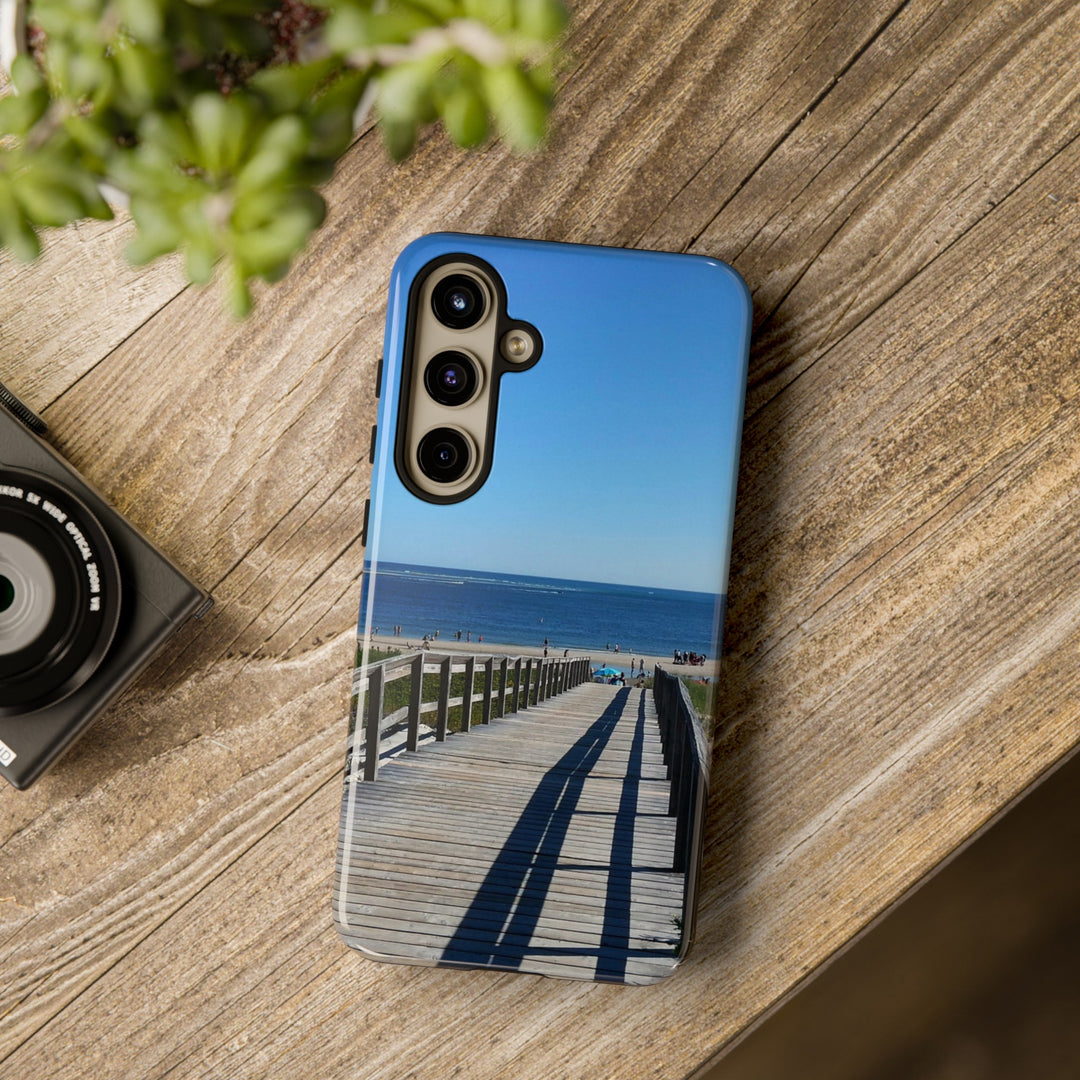 Cute Samsung Case | Cool Iphone Case | Summer Beach Walk, Samsung S24, S23, S22, S21, IPhone 15 Case | Iphone 14 Case, Iphone 13 Case - Studio40ParkLane