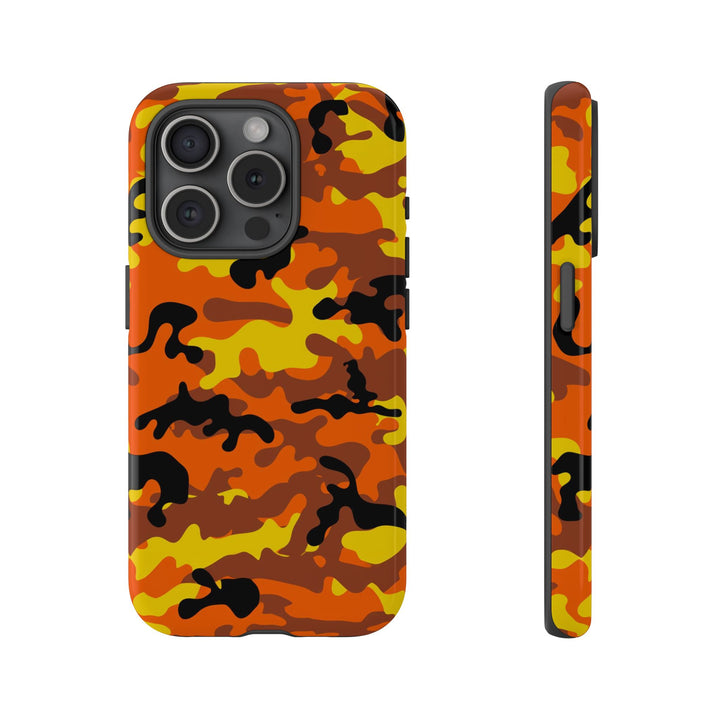 Impact Resistant, Fall camo Camouflage, Cute Phone Cases for Samsung S24, S23, S22, S21, IPhone 15 pro Iphone 14 pro Iphone 13 IPhone 12 Iphone 11 - Studio40ParkLane