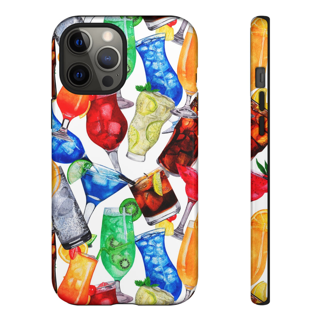 Cute Samsung Case | Cool Iphone Case | Summer Fruit Cocktail, Samsung S24, S23, S22, S21, IPhone 15 Case | Iphone 14 Case, Iphone 13 Case - Studio40ParkLane